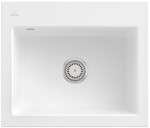 Keramický dřez Villeroy & Boch Subway 60 S, 330901RW, Stone White 330901RW