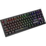 Marvo KG901 (US) černá / mechanická klávesnice / USB / RGB / US layout / Jixian Blue / 87 kláves / 1.6m (KG901 US)