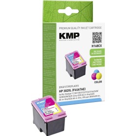 KMP Ink H168CX kompatibilní náhradní HP 302XL, F6U67AE azurová, purppurová, žlutá 1746,4030 - HP 302XL - renovované