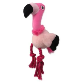 Dog Fantasy Hračka - Silent Squeak plameňák růžová 27cm (454-307504)