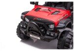 Mamido Dětské elektrické autíčko Jeep Target červené