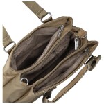 Stylová dámská nylonová kabelka do ruky Elke, béžová