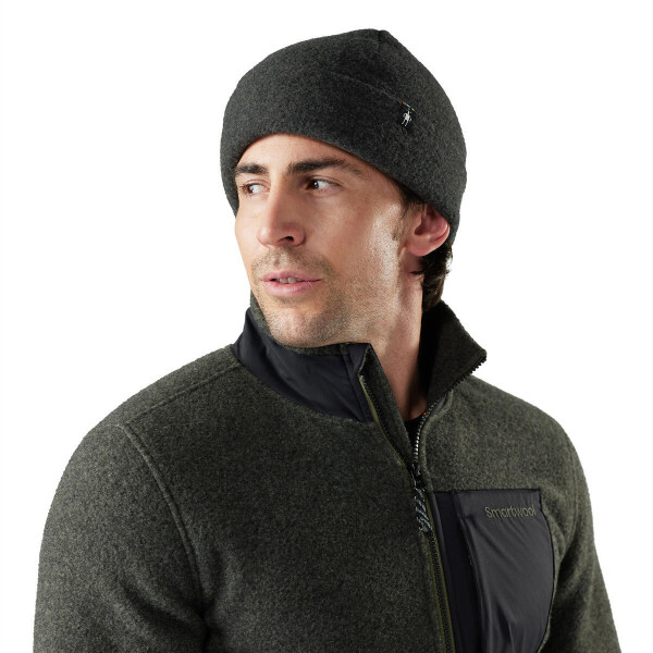 Unisex merino čepice SMARTWOOL Second Cut Fleece Beanie, Charcoal univerzální