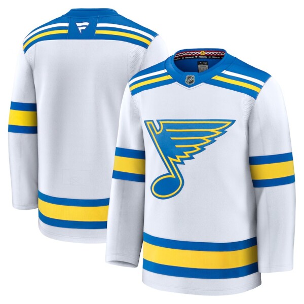 Fanatics Pánský dres St. Louis Blues NHL Premium Away Jersey Velikost: 46 (S)