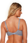 Polovyztužená dámská podprsenka semi soft Gaia BS 1249 Helena modrá 80G