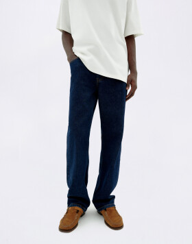 Thinking MU Dark Clean Denim David Pants DENIM 44