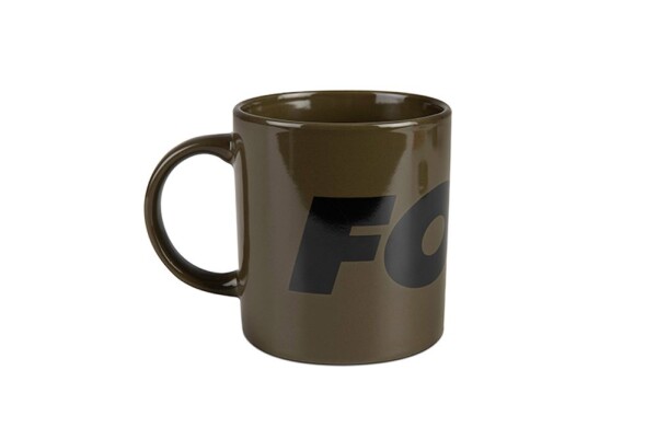 FOX Hrnek Ceramic Mug Logo Green and Black (CCW023)