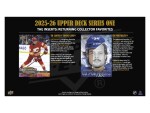 Hokejové Karty NHL 2025/26 Upper Deck Series 1 Hobby Balíček
