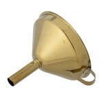 Bloomingville Nerezový kuchyňský trychtýř Finya Gold, zlatá barva, kov