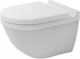 DURAVIT - Starck 3 Závěsné WC, Rimless, bílá 2527090000