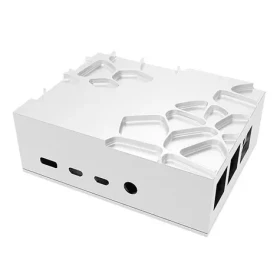 AKASA Gem Pro stříbrná / skříň pro Raspberry Pi 4 (A-RA09-M2S)