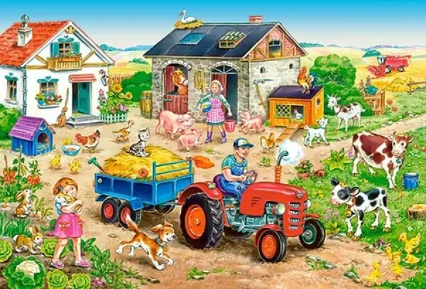 Castorland 040193 Život na farmě MAXI