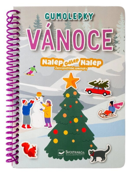 Nalep, odlep, nalep! Gumolepky Vánoce - Richard Cortes