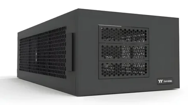Thermaltake AX100 černá / Rozšiřující komora / pro AX700 XL-ATX / PS2 zdroj / 8x HDD/SSD / 560mm radiátor (CA-11C-00D1NN-00)