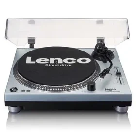Lenco L-3809ME stříbrná / Gramofon (L-3809ME)