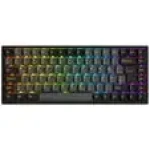 AKKO 3084B Plus zlatá/černá / herní klávesnice / RGB – Akko V3 Pro Switches / ISO DE / USB-C / Bluetooth (6978414651214)