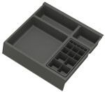 Gollinuci Koupelnový organizér antracit 242x241