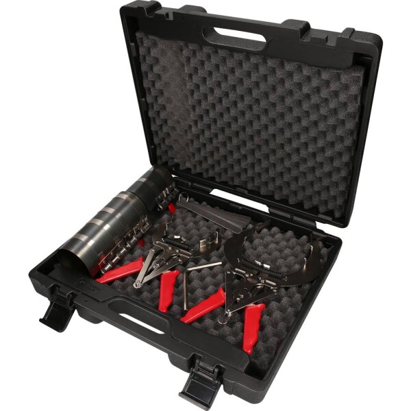 KS Tools 460.5605 Sada pístové upínacího pásu, 57 - 125 mm, 5 ks