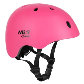 NILS EXTREME MT301 RŮŽOVÁ VEL.S(52-56CM) HELMA (16-70-377)