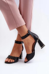 Sandály na podpatku model 197088 Step in style 37