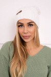 Fleecová čepice Paulina K227 bílá UNI
