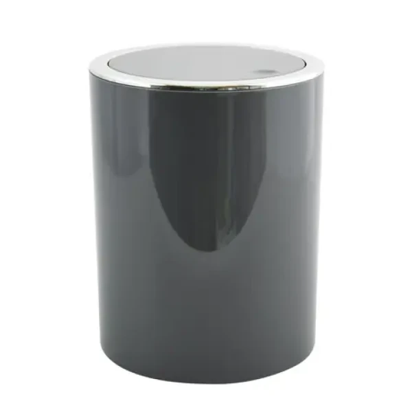 MSV KAMAKA výklopný odpadkový koš 6 L šedý / plast (3700703939559)
