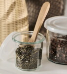 Ib Laursen Skleněná dóza s víčkem Transparent 260 ml, čirá barva, sklo