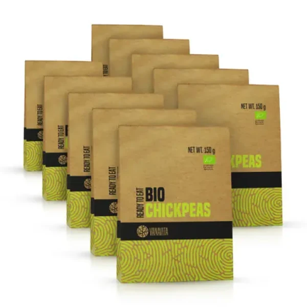 BIO Cizrna - Ready to eat - VanaVita (10 x 150 g) (62785-2-10x150g)