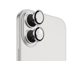 Ochranná folie na objektiv fotoaparátu pro iPhone 16/16 PLUS Silver