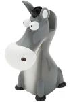 WEDO Stojánek na brýle Oslík / Stojánek na brýle / pryskyřice / antracitová, bílá / 10x7x5,5 cm (20227105)