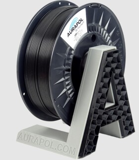 PLA filament černý 1,75 mm Aurapol 1 kg