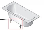 Laufen - Pro Nohy k vaně H2961680000001