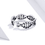 Elenys nastavitelný smaltovaný prsten DNA Velikost: Nastavitelná 52-60 mm
