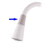 RAV Slezák - Plastový kužel na sprchu PS0013S (SR0013S) , Šedá PD0112S PD0112S