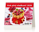 Stolní kalendář 2026 Helma MiniMax - Rok plný sladkostí