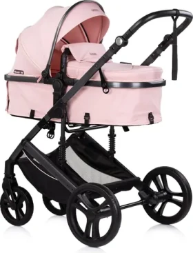 CHIPOLINO Kočárek kombinovaný Amore 2v1 Powder Pink (KKAM02606PP)