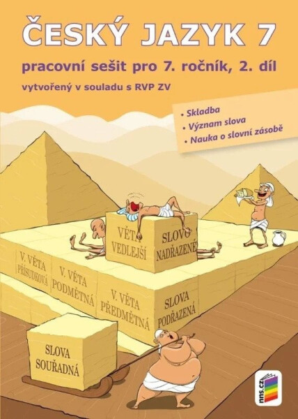 Český jazyk 7, 2. díl (pracovní sešit), 3. vydání