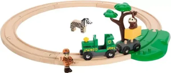 BRIO Safari železnice, sada