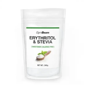 Erythritol Stévie sladidlo - GymBeam (240 g) (79882-1-240g)