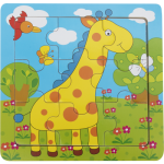 BABU - Edukativní puzzle - Žirafa