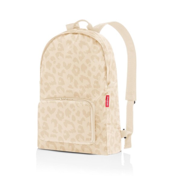 Skládací batoh Reisenthel Mini Maxi Rucksack Leo vanilla