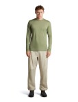 Pánské merino triko dlouhý rukáv ICEBREAKER Mens Merino 125 Cool-Lite Sphere III LS Tee, Lichen velikost: L