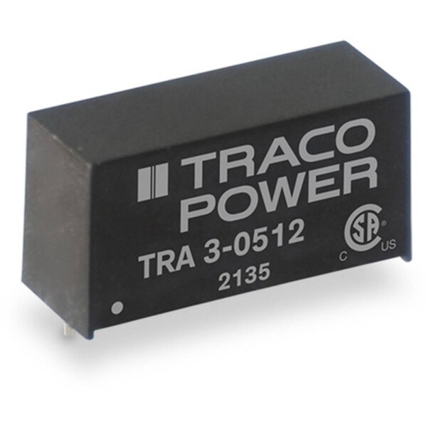 TracoPower TRA 3-2419 DC/DC měnič napětí do DPS 24 V/DC 9 V/DC 333 mA 3 W Počet výstupů: 1 x Obsah 10 ks