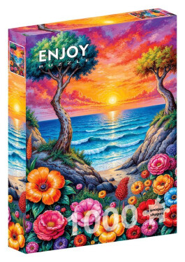 Puzzle Kvetoucí pobřeží 1000 dílků