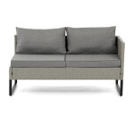 Zahradní sestava, polyratan, šedá, AZS-A1915 GREY