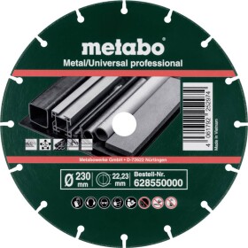 Metabo 628550000 diamantový řezný kotouč 230 mm 1 ks kov