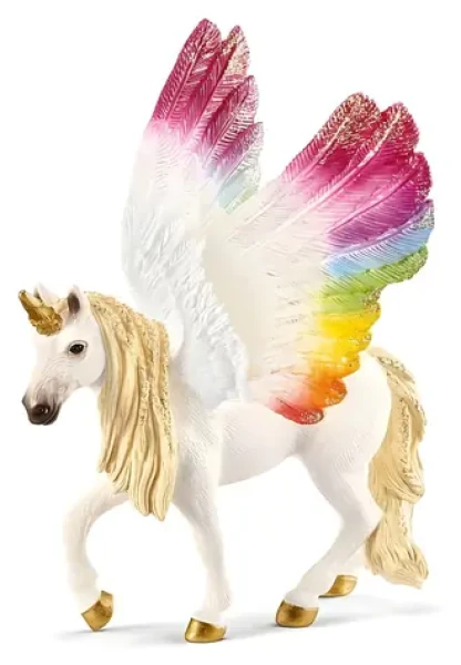 SCHLEICH Figurka Bayala Okřídlený duhový jednorožec 70576