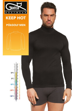 Pánský polorolák Gatta 3079S Keep Hot Men M-2XL černá