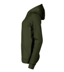 Trendy Zipper mikina dámská military M