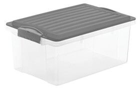 ROTHO úložný box COMPACT 13L - šedá